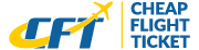 cheap flight ticket logo for footer